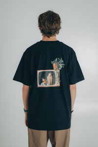 head aega oversized T-shirt (black)